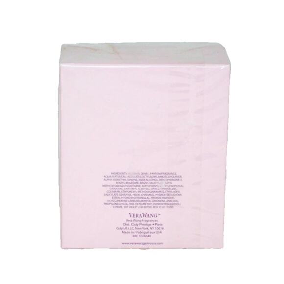 VERA WANG Princess Eau De Toilette Spray 3.4 FL OZ NEW SEALED NWT - Picture 4 of 7